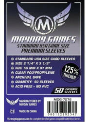 Mayday Games Premium USA méretű kártyavédő 50 db-os csomag (56 x 87 mm) (MDG-7076)