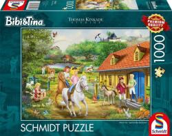 Schmidt Spiele 1000 db-os puzzle - Bibi and Tina - Fun at the Martinshof (58425) (58425)