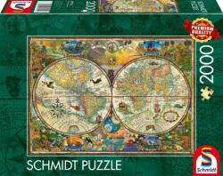 Schmidt Spiele 2000 db-os puzzle - Creatures of the Earth (59741) (59741)