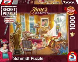 Schmidt Spiele 1000 db-os Secret puzzle - Salon of the orchid estate (59975) (59975)