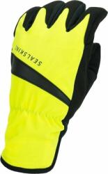 Sealskinz Waterproof All Weather Cycle Glove Neon Yellow/Black 2XL Kesztyű kerékpározáshoz