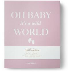 Printworks Fotóalbum Baby it's a Wild World L rózsaszín (PRPW00521)