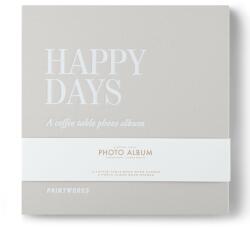 Printworks Fotóalbum HAPPY DAYS, ezüst, Printworks (PRPW00465)