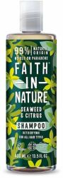 Faith in Nature Sampon natural detoxifiant cu alge marine si citrice, 400 ml