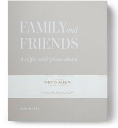 Printworks Album foto FAMILY ANDFRIENDS, argintiu, Printworks (PW00464)