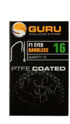 Guru f1 eyed hook size 14 (barbless/eyed) (GF1E14) - sneci