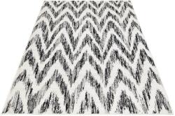  Fekete - fehér modern STRAPO szőnyeg Méret: 200x300 cm (TA76549/E)