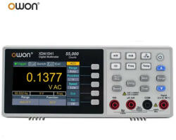 OWON XDM1041 - digitális asztali multiméter: 55.000 számjegy, PC kapcsolat, színes kijelző (xdm1041)