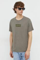 Levi's t-shirt zöld, férfi, nyomott mintás - zöld S - answear - 10 690 Ft