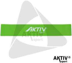 Aktivsport Mini band erősítő szalag 30 cm Aktivsport erős zöld (203800011) - aktivsport