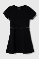 Tommy Hilfiger gyerek ruha sötétkék, mini, harang alakú - sötétkék 122 - answear - 21 990 Ft