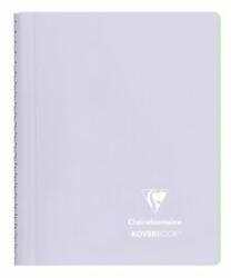 Clairefontaine Spirálfüzet Clairefontaine Koverbook Blush A/5 80 lapos PP borítású vonalas lila