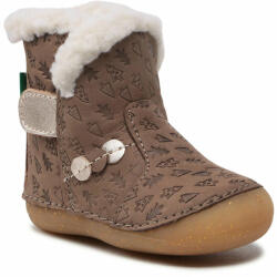 Kickers Cizme Kickers So Windy 909740-10-12 M Taupe Or Fantaisie