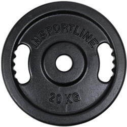 inSPORTline Öntöttvas olimpiai súlytárcsa inSPORTline Castblack OL 20 kg (24266) - s1sport Súlytárcsa