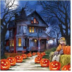 Ambiente Halloween szellemházas szalvéta - Spooky (VR-13311000)