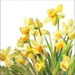 Ambiente Nárciszos szalvéta - 25x25 cm - Golden Daffodils (VR-12516195)