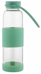 Altom Design Altom borosilicate üvegpalack / kulacs szilikon borítással - 550 ml - zöld (IMO-ALT-020302411-341711)