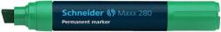 Schneider Alkoholos marker, 4-12 mm, vágott, SCHNEIDER "Maxx 280", zöld (TSC280Z) - pritone