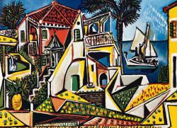 EUROGRAPHICS - Puzzle Pablo Picasso - Mediterranean Landscape - 1 000 piese
