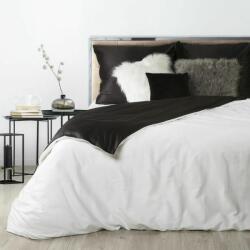 Eurofirany Nova3 ágyneműhuzat egyszemélyes kétoldalas pamut-szatén Fehér/fekete 140x200 cm - 70x80 cm 1db