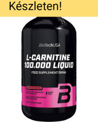 BioTechUSA L-Carnitine 100.000 Liquid 500 ml Cherry (Cseresznye)