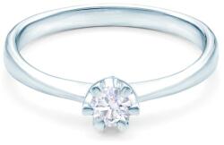SAVICKI Inel de logodnă SAVICKI: aur alb, diamant - savicki - 3 706,00 RON
