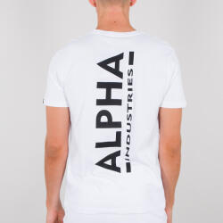 Alpha Industries Backprint T - white