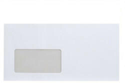 Bluering Boríték LA4 szilikonos bélésnyomott bal ablak 45x90mm 110×220mm B20A15 Bluering® fehér (DBORLA4SZBA4590) - iroszer24