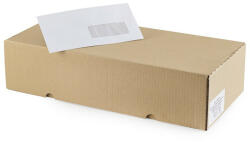 Bluering Boríték LA4 szilikonos bélésnyomott jobb ablakos 35x90mm 110x220mm J28A20 Bluering® fehér (BORLA4SZILI3590) - iroszer24