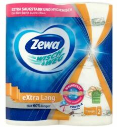 Zewa Kéztörlő tekercses háztartási ZEWA Wisch&Weg Extra Long Design 2 rétegű 2 tekercses (43222) - fotoland