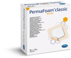 HARTMANN - NEAK által támogatott PermaFoam® Classic Border habszivacs kötszer (15x15 cm; 10 db) (8820070)