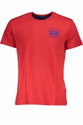 La Martina Tricou barbati cu imprimeu cu logo rosu (FI-WMR004JS206_RO06101_L)