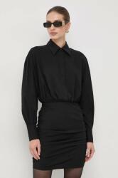 La Mania ruha fekete, mini, testhezálló - fekete 36 - answear - 41 990 Ft