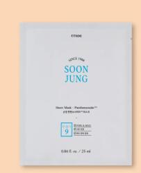 Etude Hidratáló maszk Soon Jung Panthensoside Sheet Mask - 25 ml / 1 db