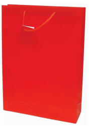 Creative Dísztasak CREATIVE Special Simple XL 33x46x10 cm egyszínű piros zsinórfüles (71455) - papir-bolt