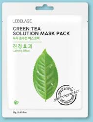 Lebelage Hidratáló arcmaszk zöld teával Green Tea Solution Mask - 23 ml / 1 db