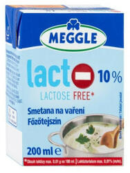MEGGLE Főzőtejszín MEGGLE Laktózmentes UHT 10% 200ml