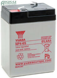 YUASA 6V 4Ah akkumulátor NP4-6 (D-113655)