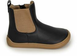 Protetika pantofi pentru fete pentru toate anotimpurile Barefoot TITA NERO, Protetika, negru - 26