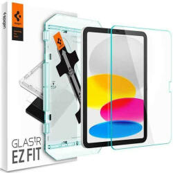 Spigen Glas. TR iPad 10.9 2022 "EZ FIT" szerelőkeret + edzett üveg kijelzővédő fólia