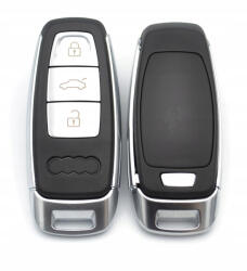 Audi 3 gombos kulcsház - keyless (AU000015)