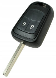 Vauxhall 2 gombos kulcsház (OP000051)