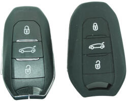 Peugeot 3 gombos smart kulcs szilikontok (SPE012)