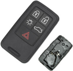  Volvo 5 gombos kulcsház HU101 (VO000014)