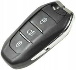 Peugeot 3 gombos smart kulcsház (PE000015)
