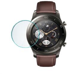 Gigapack Képernyővédő üveg (2.5D lekerekített szél, karcálló, 9H) ÁTLÁTSZÓ Huawei Watch 2, Huawei Watch 2 Pro (GP-78239)