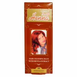 Balsam colorant pentru par, Henna Sonia nr. 10 - Rosu rodie - 75 ml