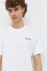 G-Star Raw pamut póló fehér, férfi, sima - fehér XL - answear - 13 590 Ft