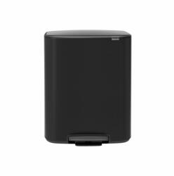 Brabantia Coș de gunoi Brabantia Bo Pedal 2x30L, Negru Mat 1003191 (1003191) Cos de gunoi