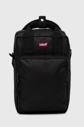 Levi's hátizsák fekete, női, kis, sima - fekete Univerzális méret